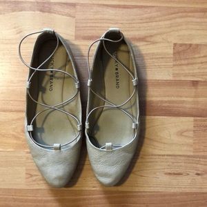 Lucky Brand Nude Flats